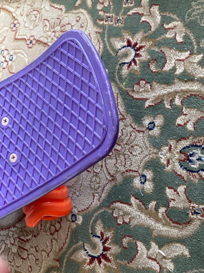 ス*ル様 Penny パープル スケートボード カスタム ニッケル - メルカリ