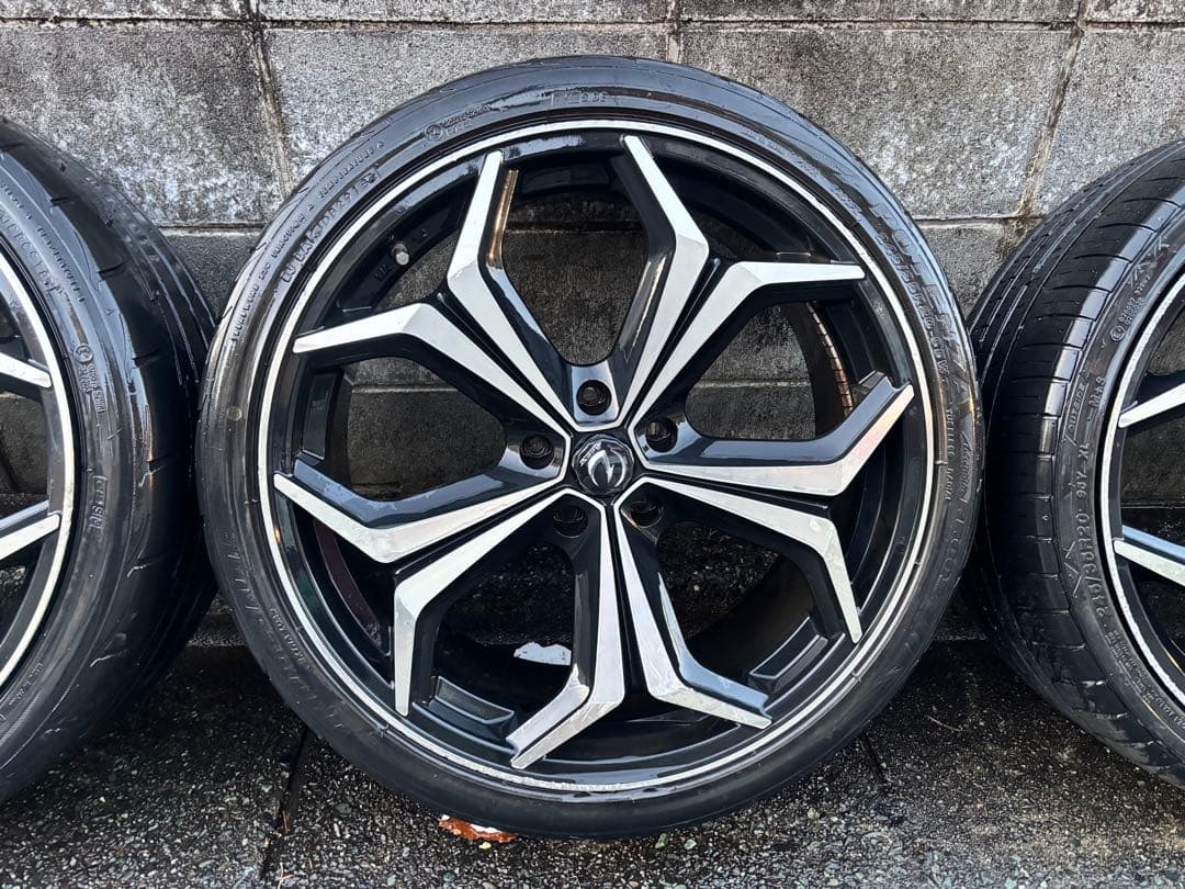 アルファードヴェルファイア20インチ ホイールセット 通しサイズ20×8.5j
