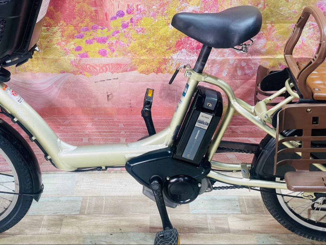 ZK3490 電動自転車 ヤマハ パスキス 子供乗せ 20インチ 送料無料
