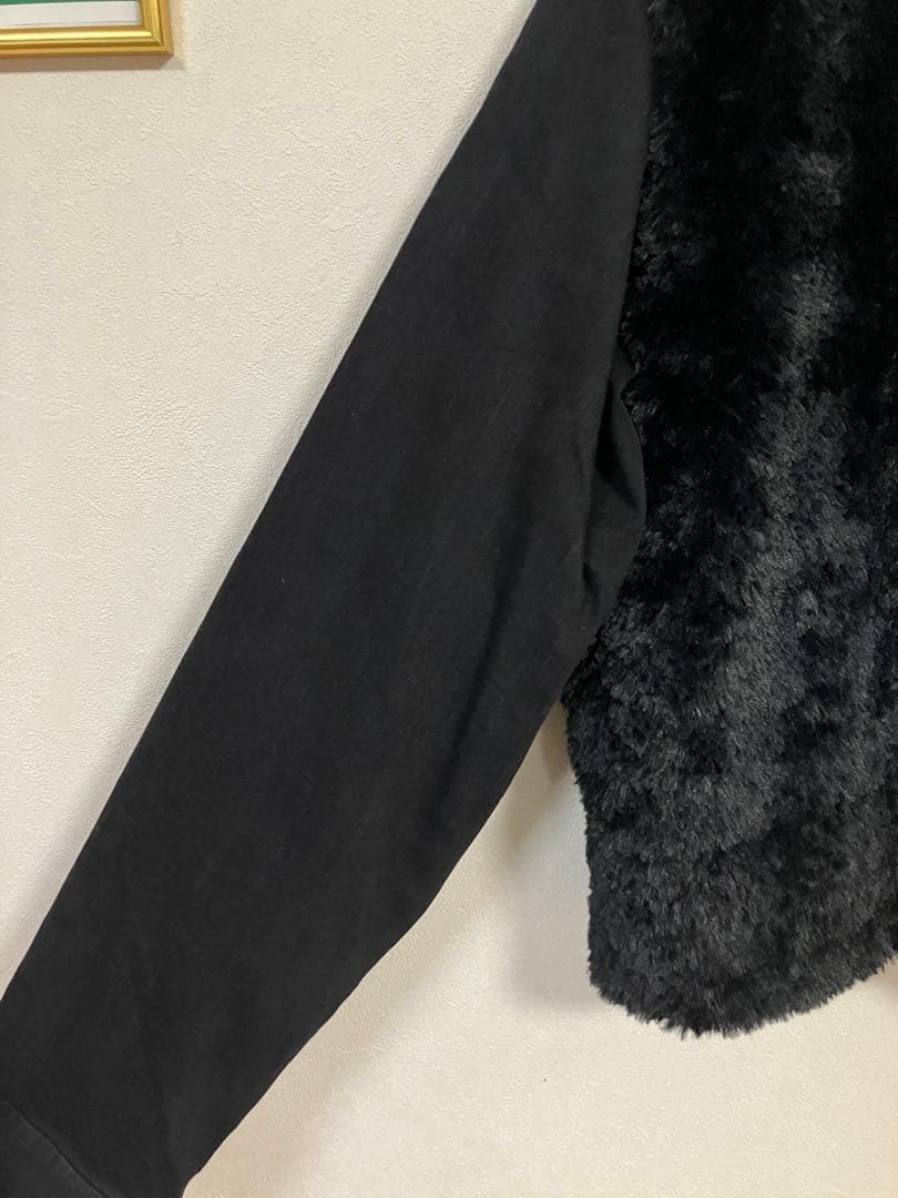 《SHERMER》シャーマー　ファーベスト付きGジャン　美品