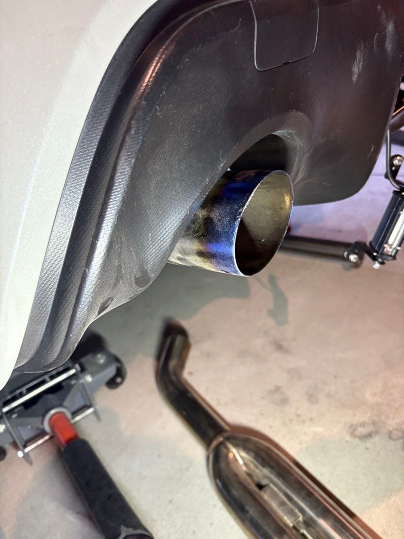 zn6 86前期用 ストレートマフラー - メルカリ