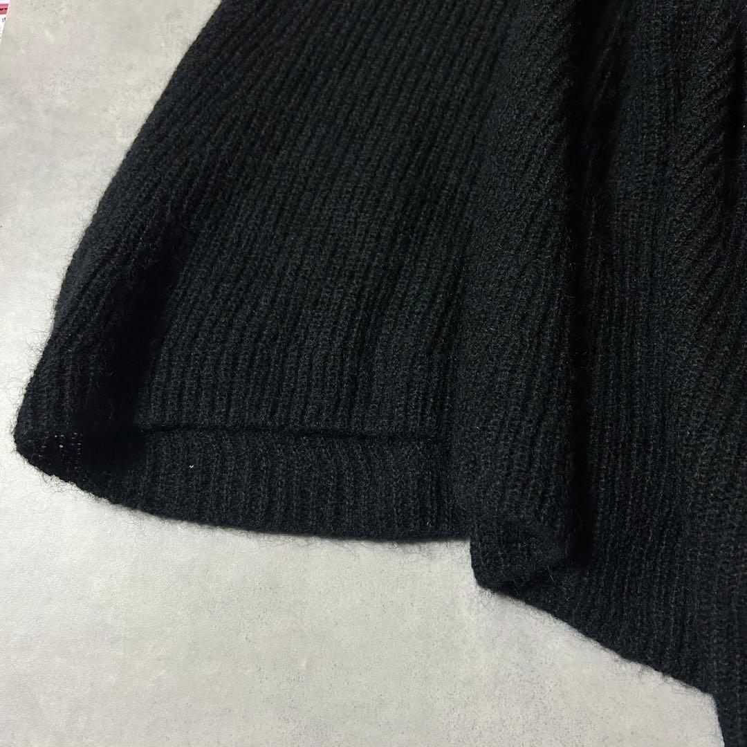 希少✨ヨウジヤマモト リミフゥ ニットポンチョ ロングケープ モヘヤ混