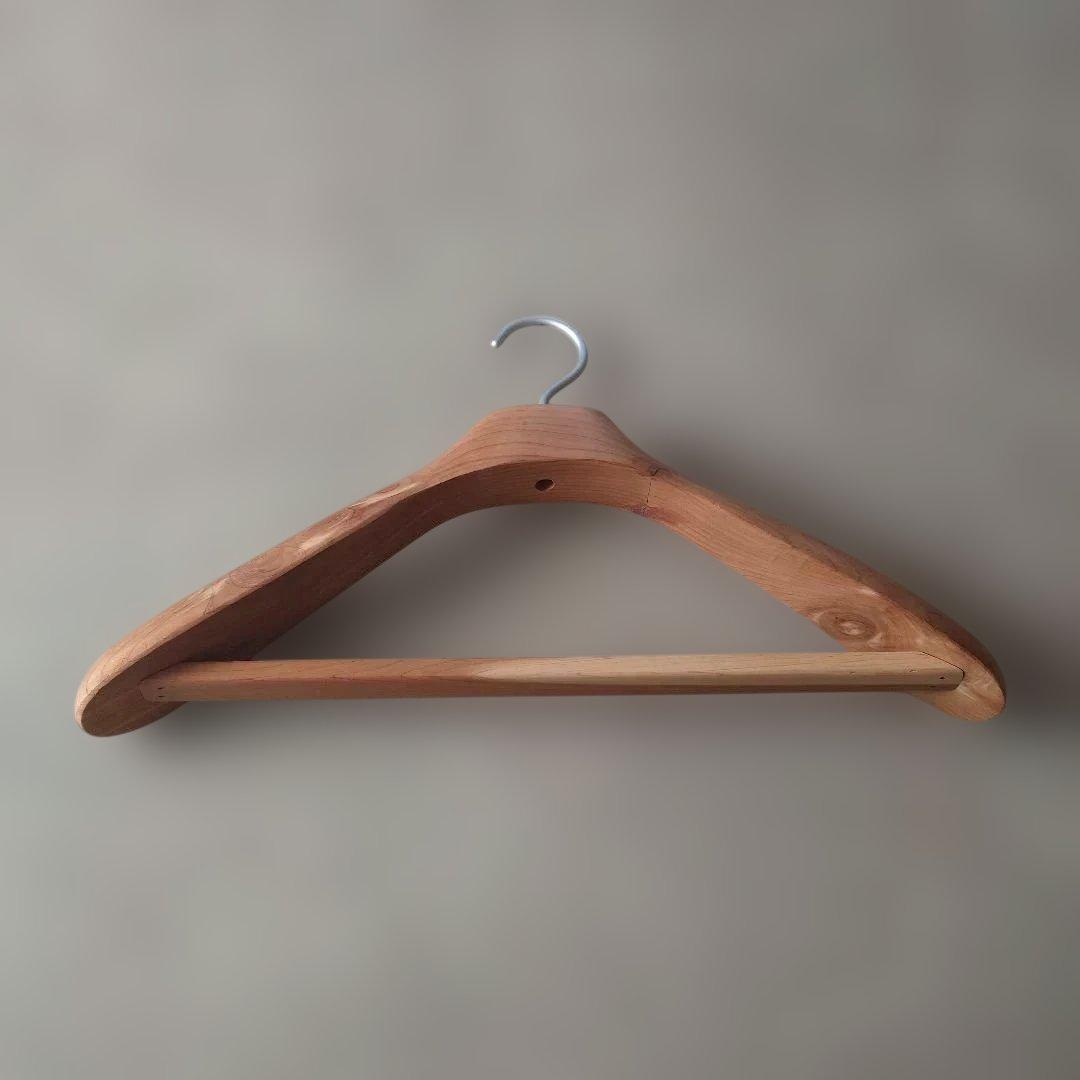 お値下げ不可です★廃盤品★無印良品★レッドシダー★スーツハンガー★紳士用★6本