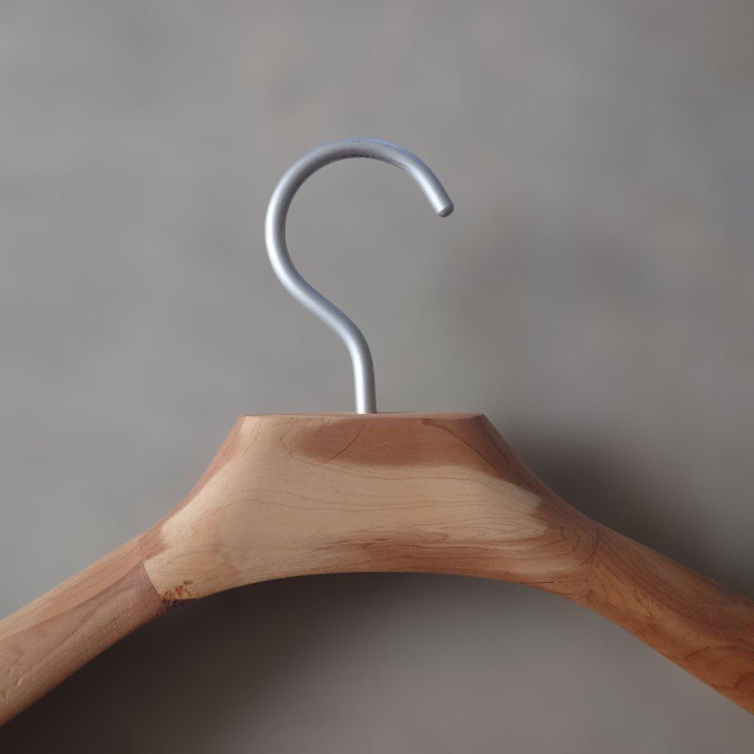 お値下げ不可です★廃盤品★無印良品★レッドシダー★スーツハンガー★紳士用★6本