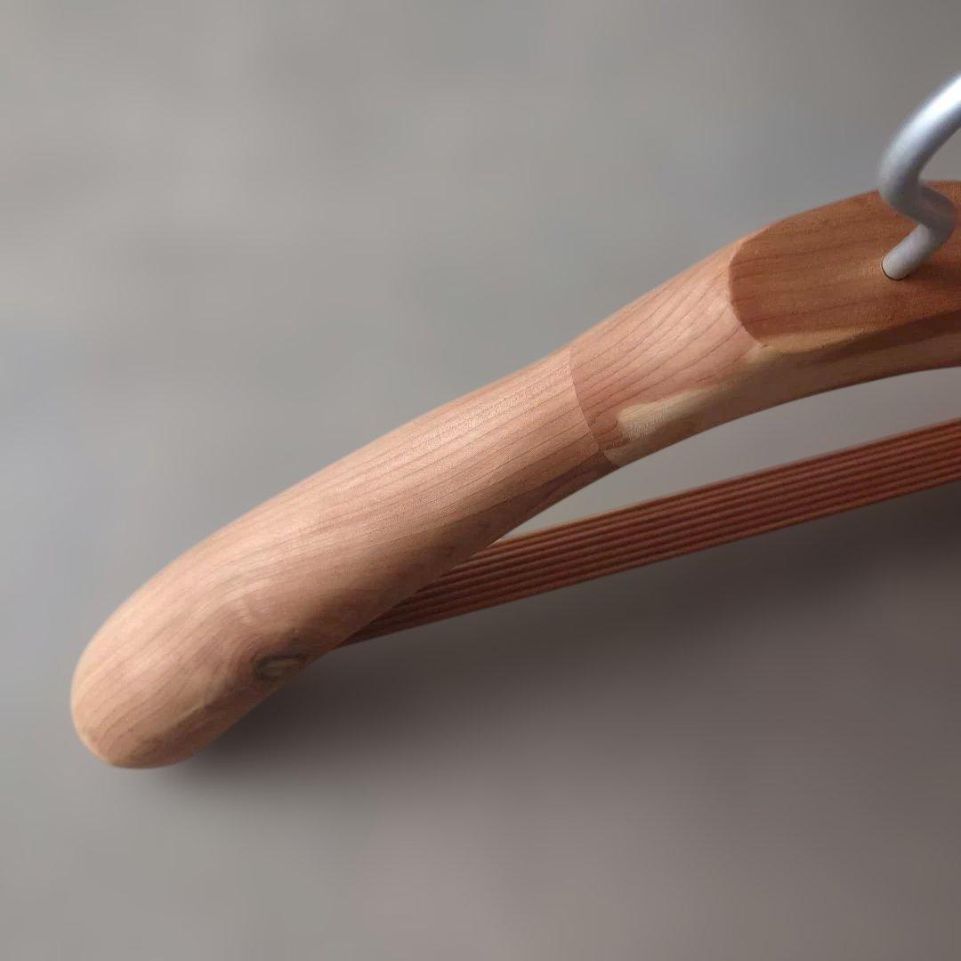 お値下げ不可です★廃盤品★無印良品★レッドシダー★スーツハンガー★紳士用★6本