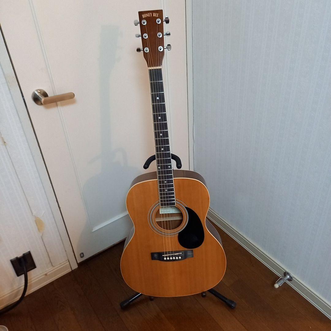 『低弦高・軽量美品』HONEY BEE F-15/N ハニービ─ アコギ 61WdTy3tyyL._AC_UF350,
