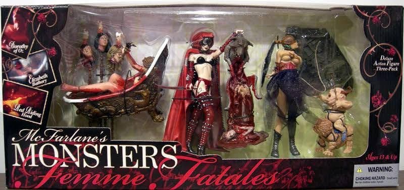 新品○マクファーレンズ モンスターズ ファム ファタール フィギュア