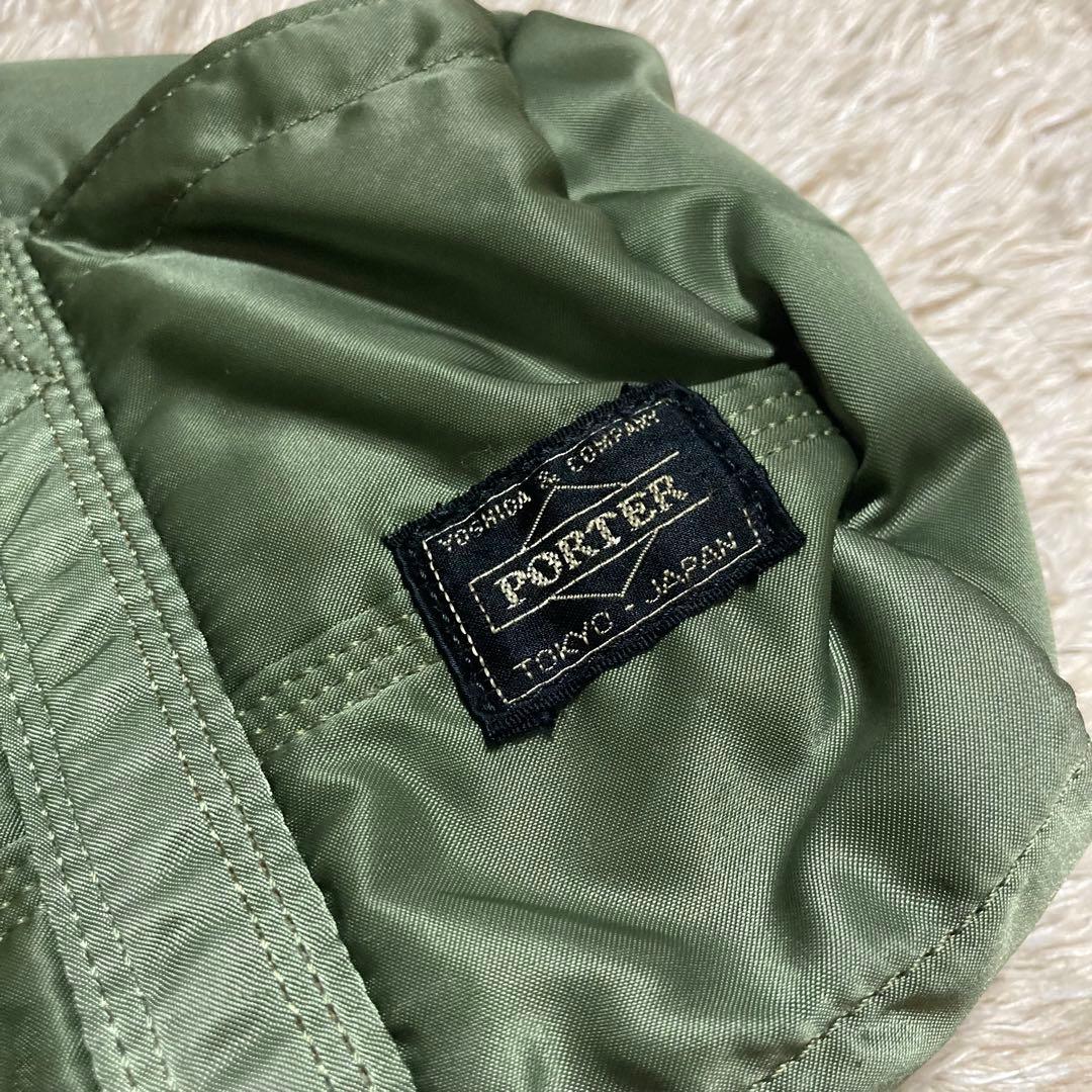 希少色】PORTER ポーター タンカー ミニボストン S セージグリーン