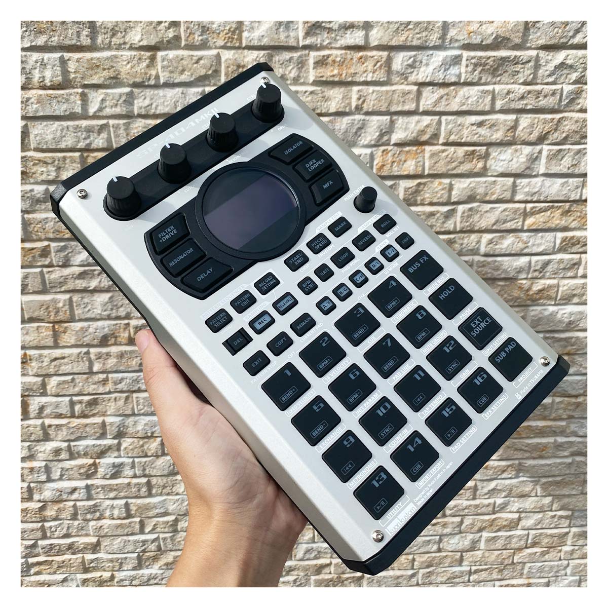 美しさを追求した「Roland / SP-404MKII」メタルフェイスプレート