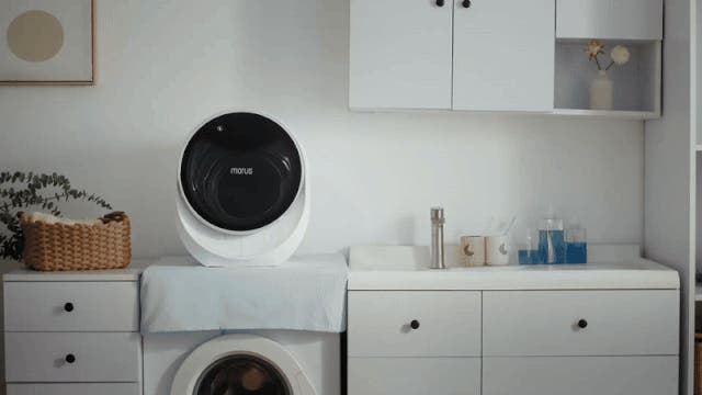 大切な衣類をスピーディにふんわり乾燥。超小型衣類乾燥機「Morus C2