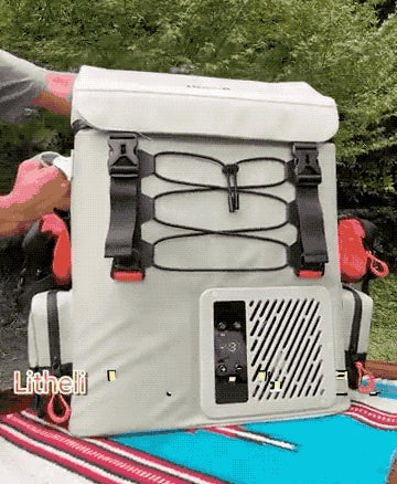 Makuake｜15分で即冷凍！-20℃を自由に持ち運べるポータブル冷蔵庫