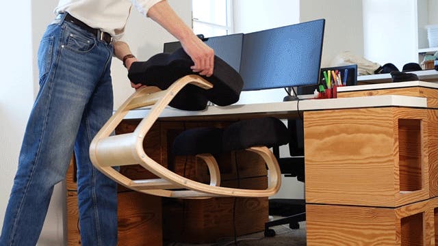 座りながら動く『アクティブシッティング』 自然な動きで体をサポート