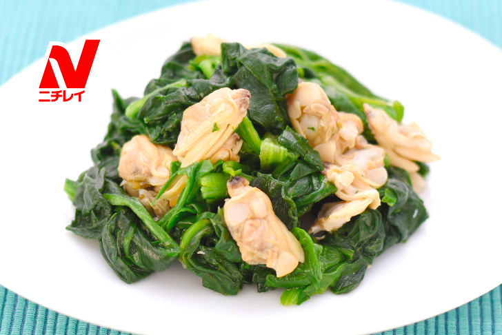 ほうれん草のエスニックおひたし - レシピ - 冷凍食品・冷凍野菜は