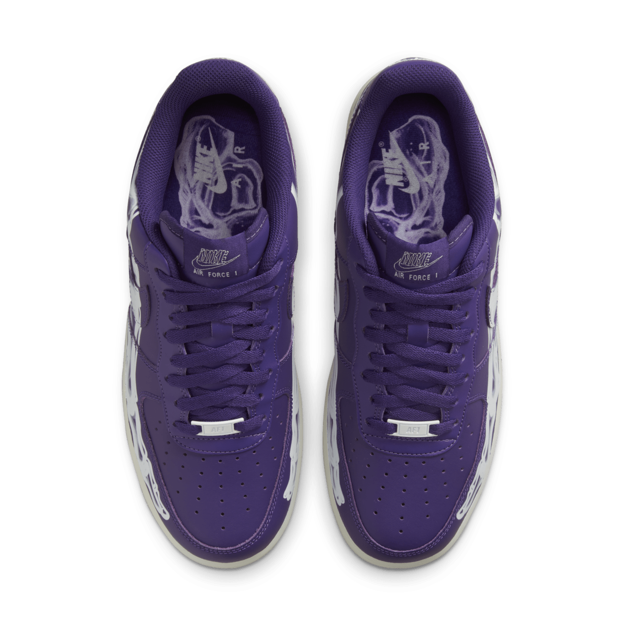 Air Force 1 'Purple Skeleton' (CU8067-500) Release Date. Nike SNKRS