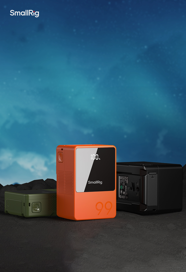 VB99 Mini V-Mount Battery | 100W Fast Charge | SmallRig