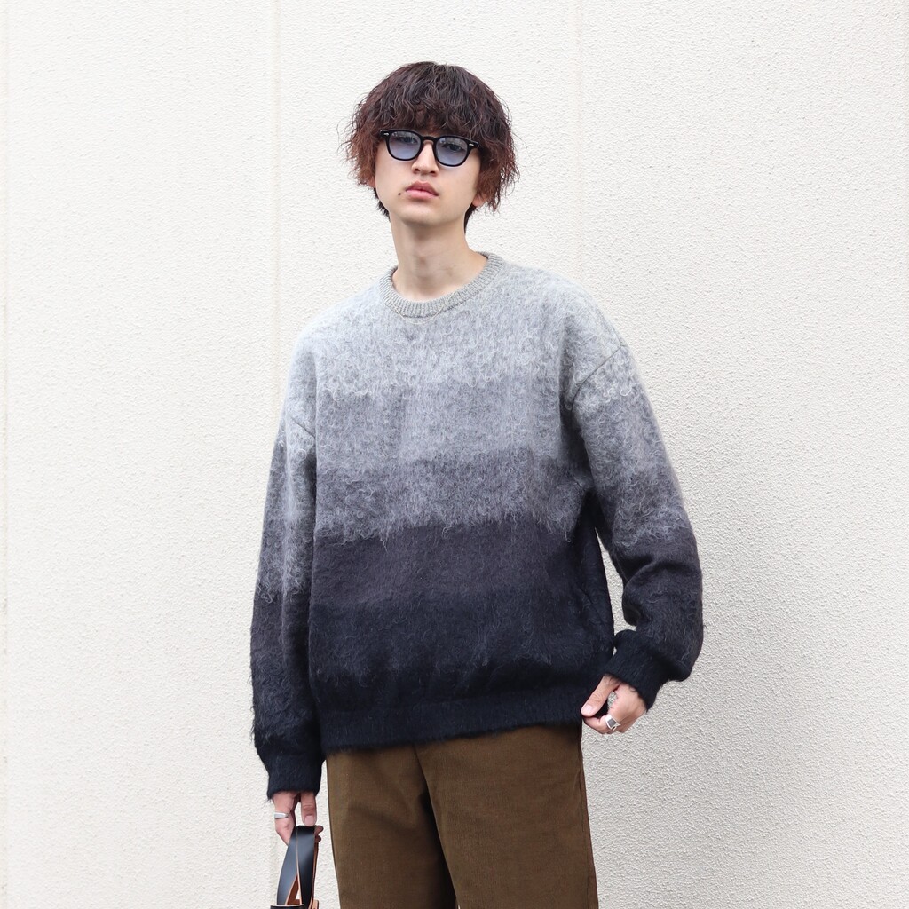 YOKE（ヨーク）】ブランドの名作モヘアニットをスペシャル別注カラーで