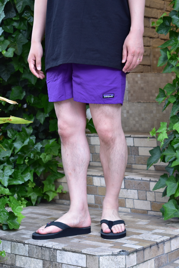 必見！パタゴニアバギーズショーツ(5インチ)のサイズ穿き比べ