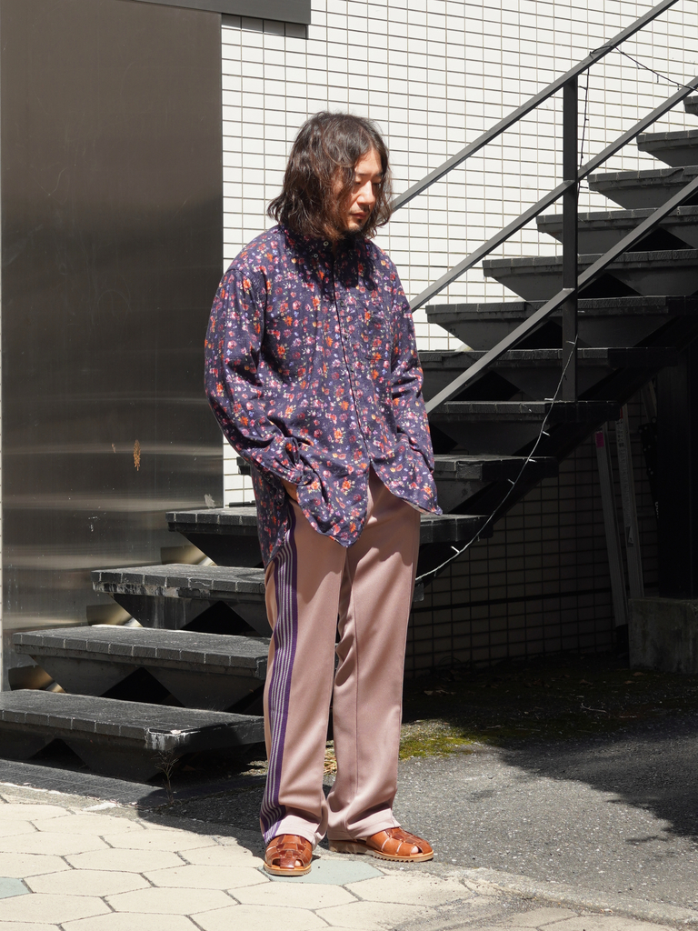 Needles トラックパンツ サイズS、M 穿き比べ / スタッフブログ