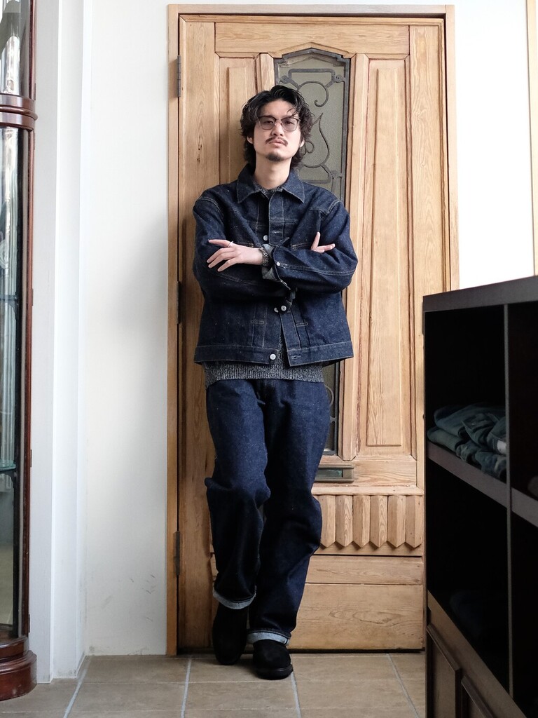 New Manual(ニューマニュアル)】＃001 デニムジャケットのサイズ感を