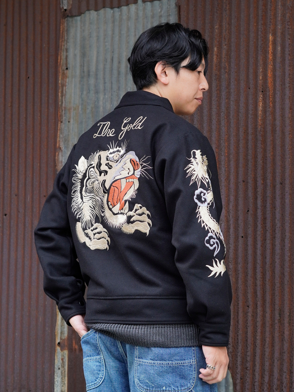 東洋エンタープライズ GOLD スウェードボアジャケット S115915633