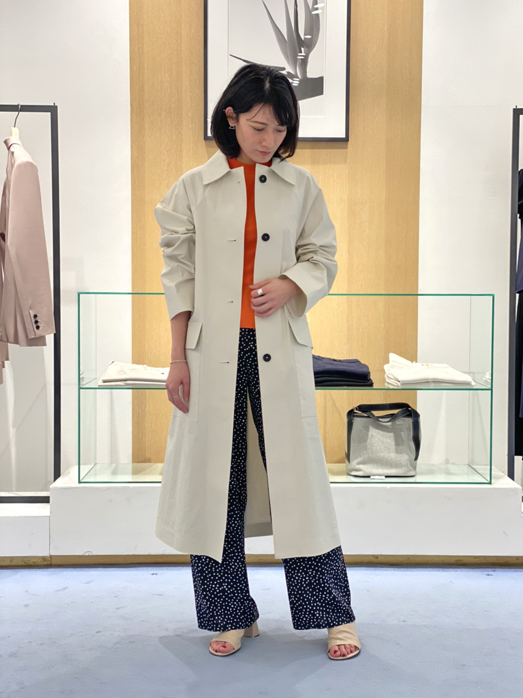 トゥモローランド DESPRES デプレ ノーカラー コクーンコート デプレ