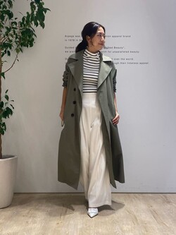 撥水フード付きトレンチコート | コート | JUSGLITTY（ジャス