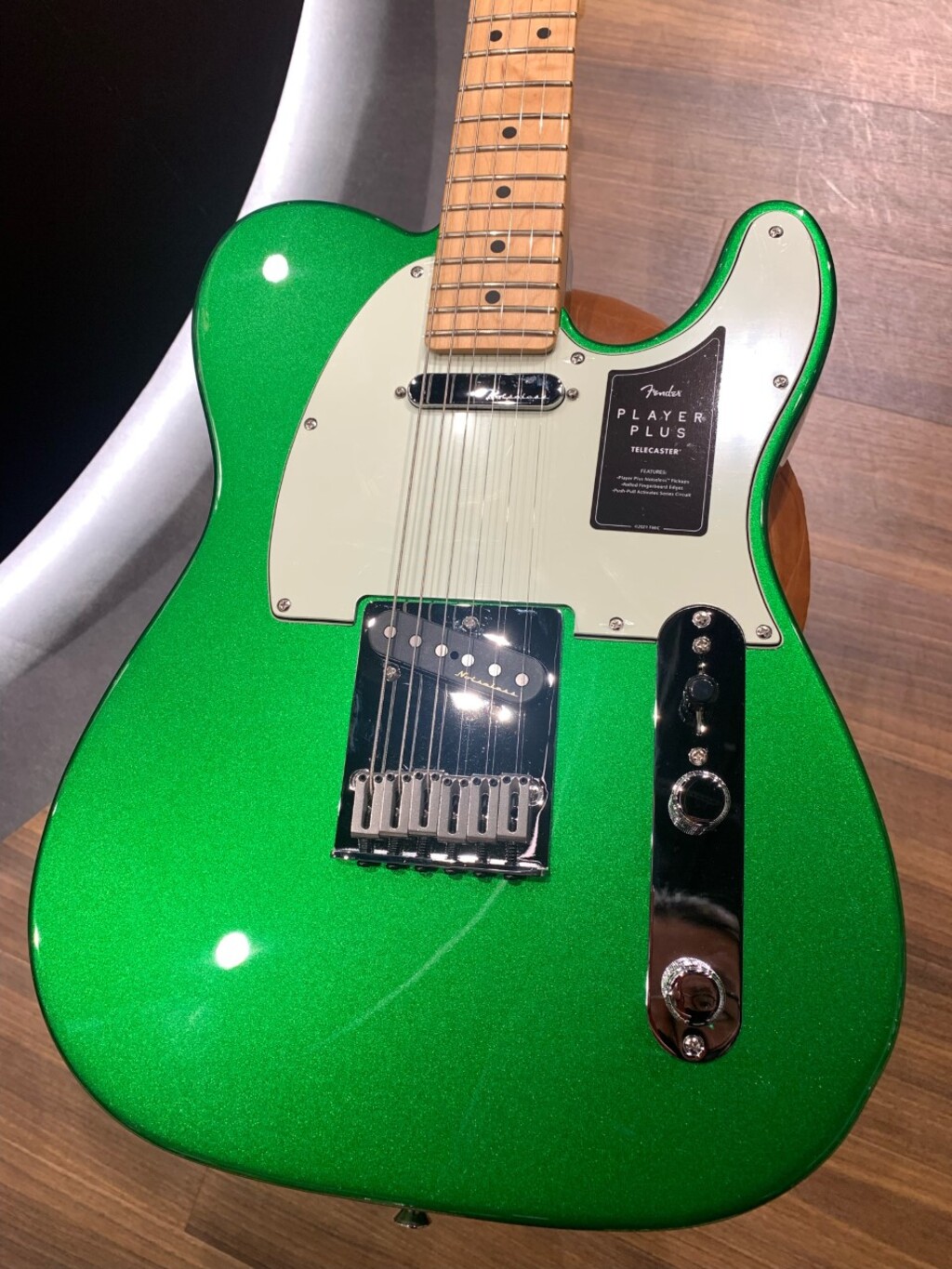 Fender MEX Player Plus Stratocaster HSS (Belair Blue/Pau Ferro