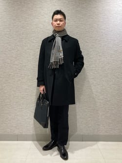 GLR CLOTH サキソニー 無地 スリム NP スーツパンツ ―防シワ―