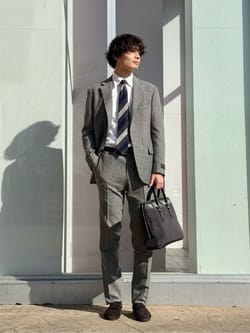 ホームスパン グレースラックス―セットアップ対応―＜A DAY IN THE LIFE＞