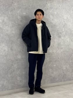 小松マテーレ リラックス フード ダウンジャケット ―700FP 撥水機能―