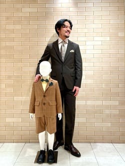 ウィンドペン チェック ジャケット / キッズ 110cm―130cm