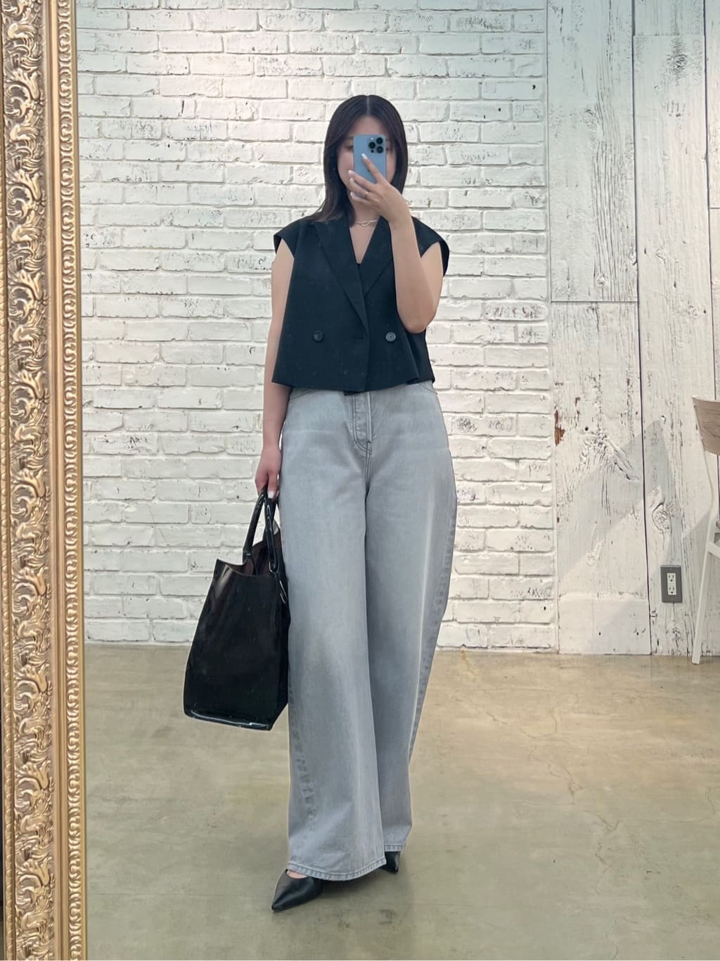 ワイドレッグデニムパンツ | Whim Gazette(ウィム ガゼット)レディース