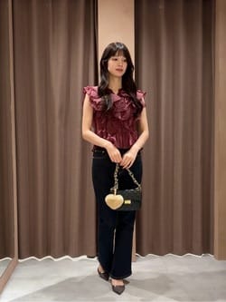 美脚セミフレアデニムパンツ | デニム | Rirandture（リランドチュール