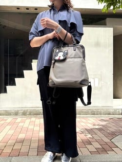 グッシオイタリー はっ水 高密度ナイロンリュック＆ フレブルちゃん