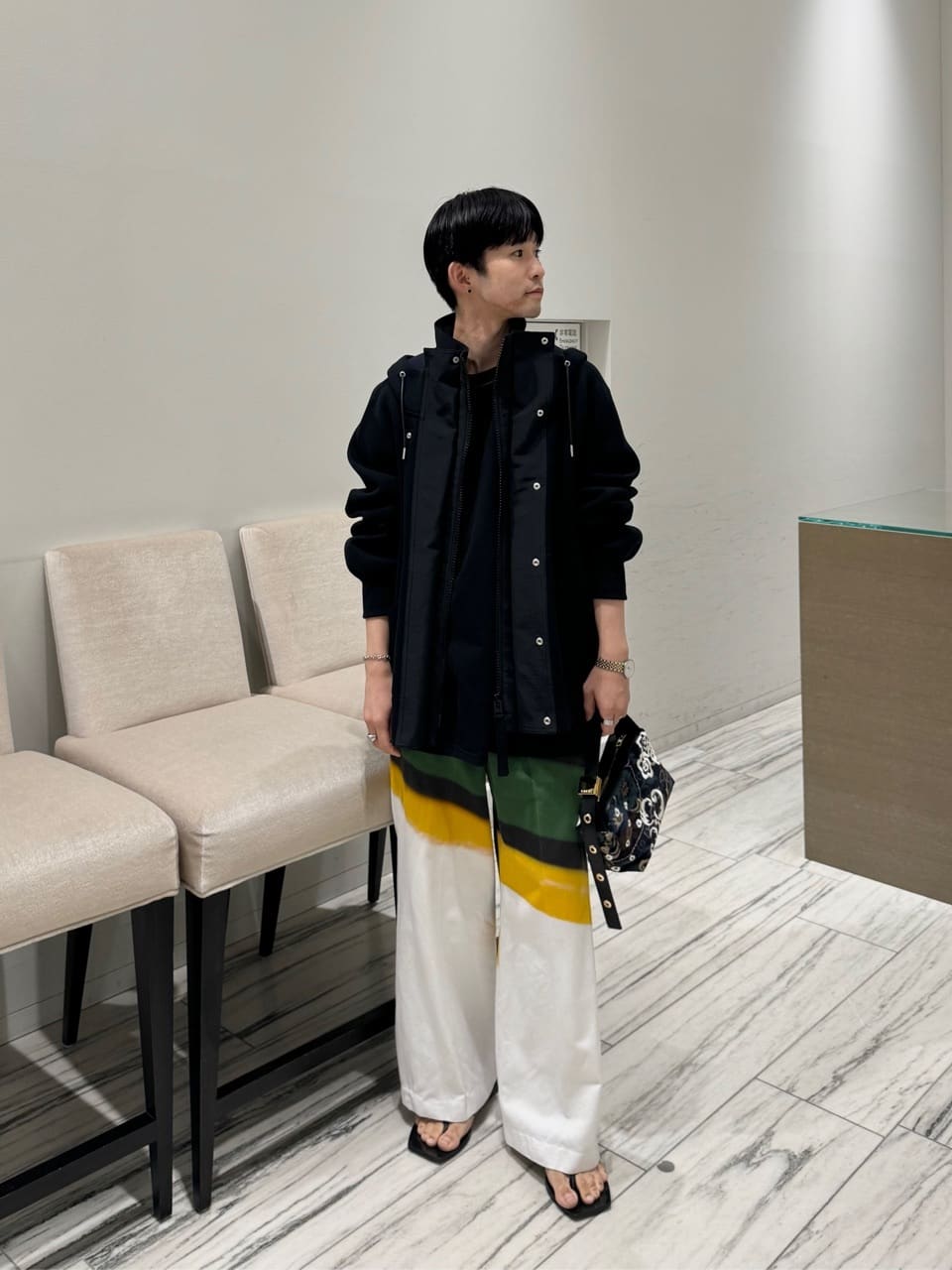 SACAI＜サカイ＞ フラワープリントポシェット（2245846）｜SACAI
