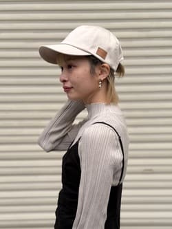 Chapeau d' O Co Satin 6P Cap | 56cm～58cm(97) BLACK (01) | Chapeau