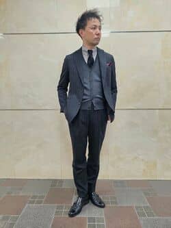 WEB限定/OUTLET】【CLASSICO TAPERED】【秋冬】3釦段返りシングル