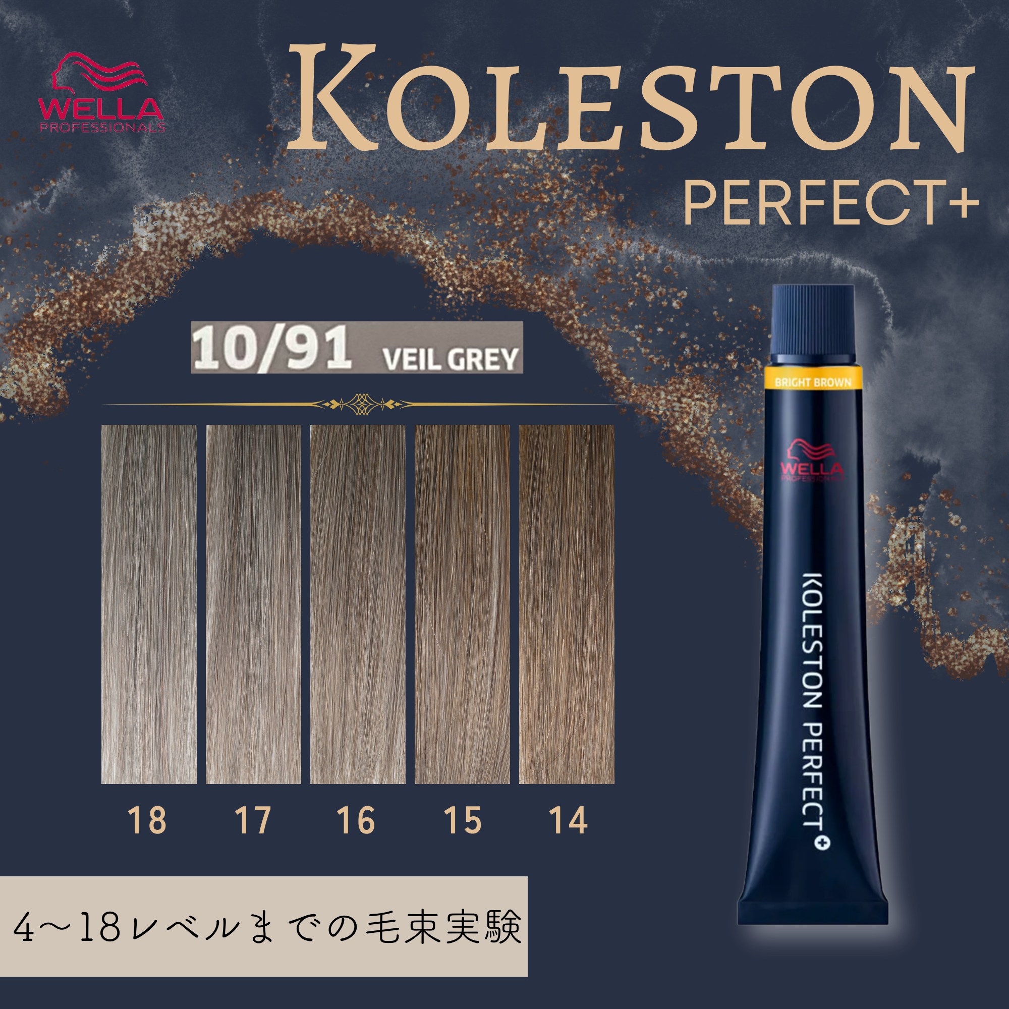 コレストンパーフェクトプラス 10/91(ヴェールグレイ) 80g