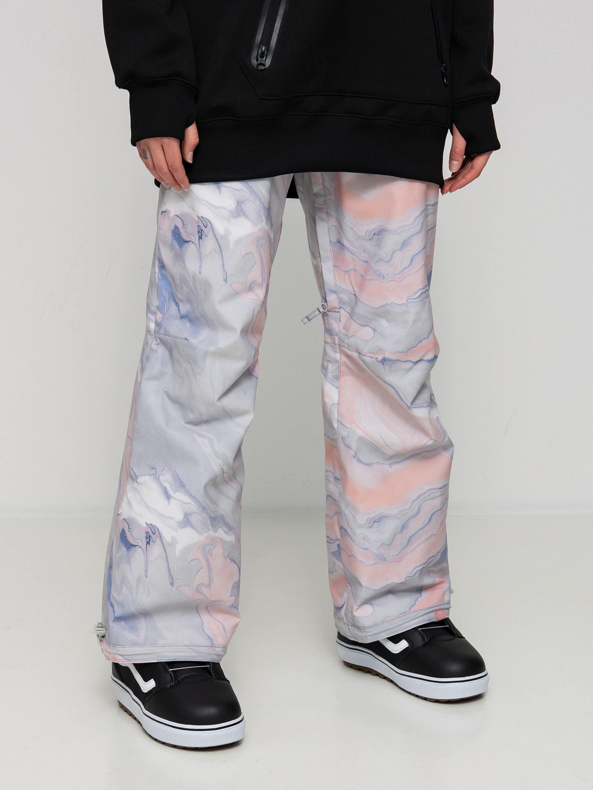 Roxy Chloe Kim Snowboard pants Wmn - grey (gray violet marble)