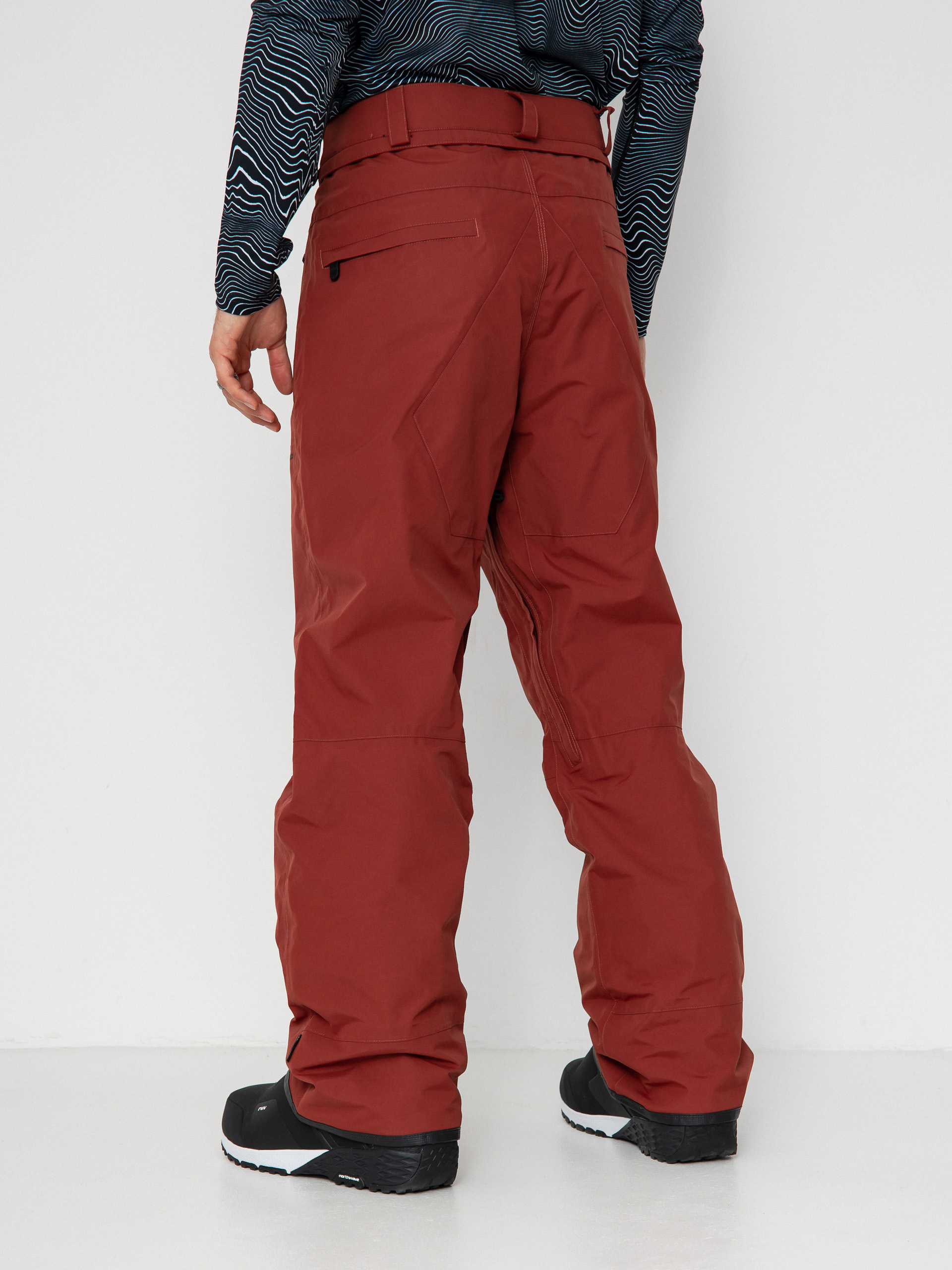 Volcom Snowboard pants L Gore Tex - brown, red (redwood)
