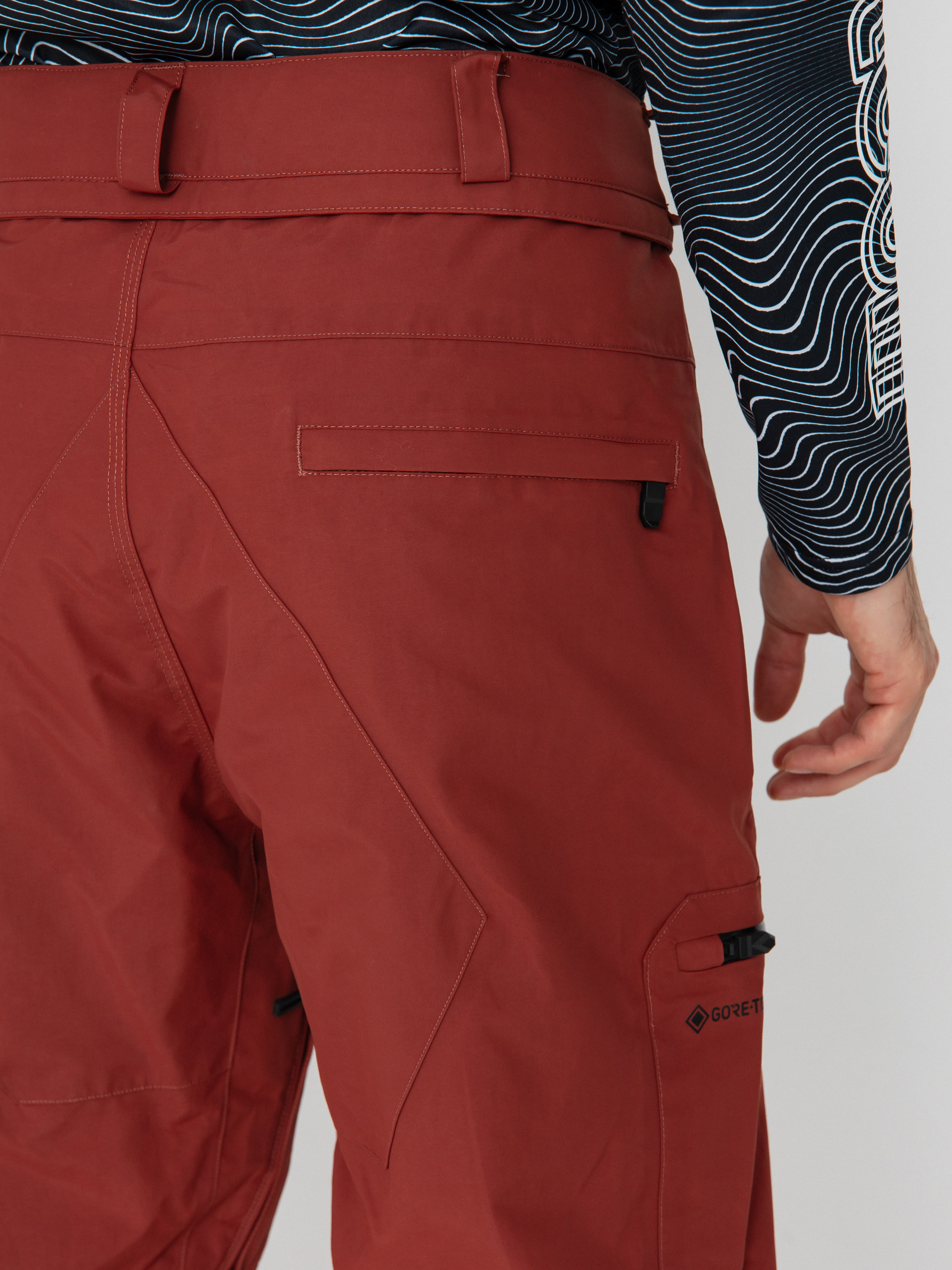 Volcom Snowboard pants L Gore Tex - brown, red (redwood)