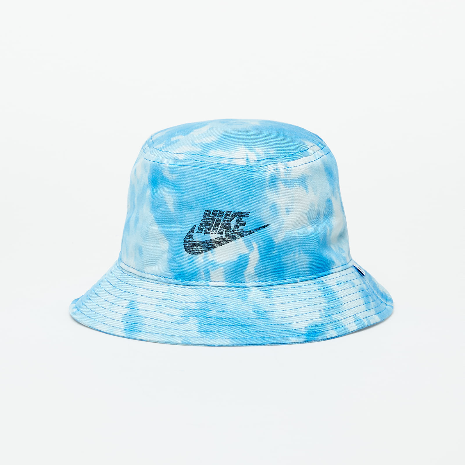 Nike Apex Bucket Hat Aquarius Blue Light Silver Swoosh Unisex Size
