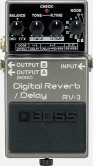 RV-3 | Digital Reverb⁄Delay - BOSS