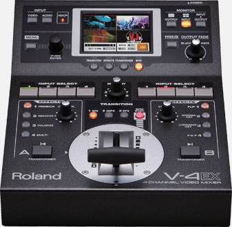 Roland Pro A/V - V-4EX | 4-Channel Digital Video Mixer with Effects