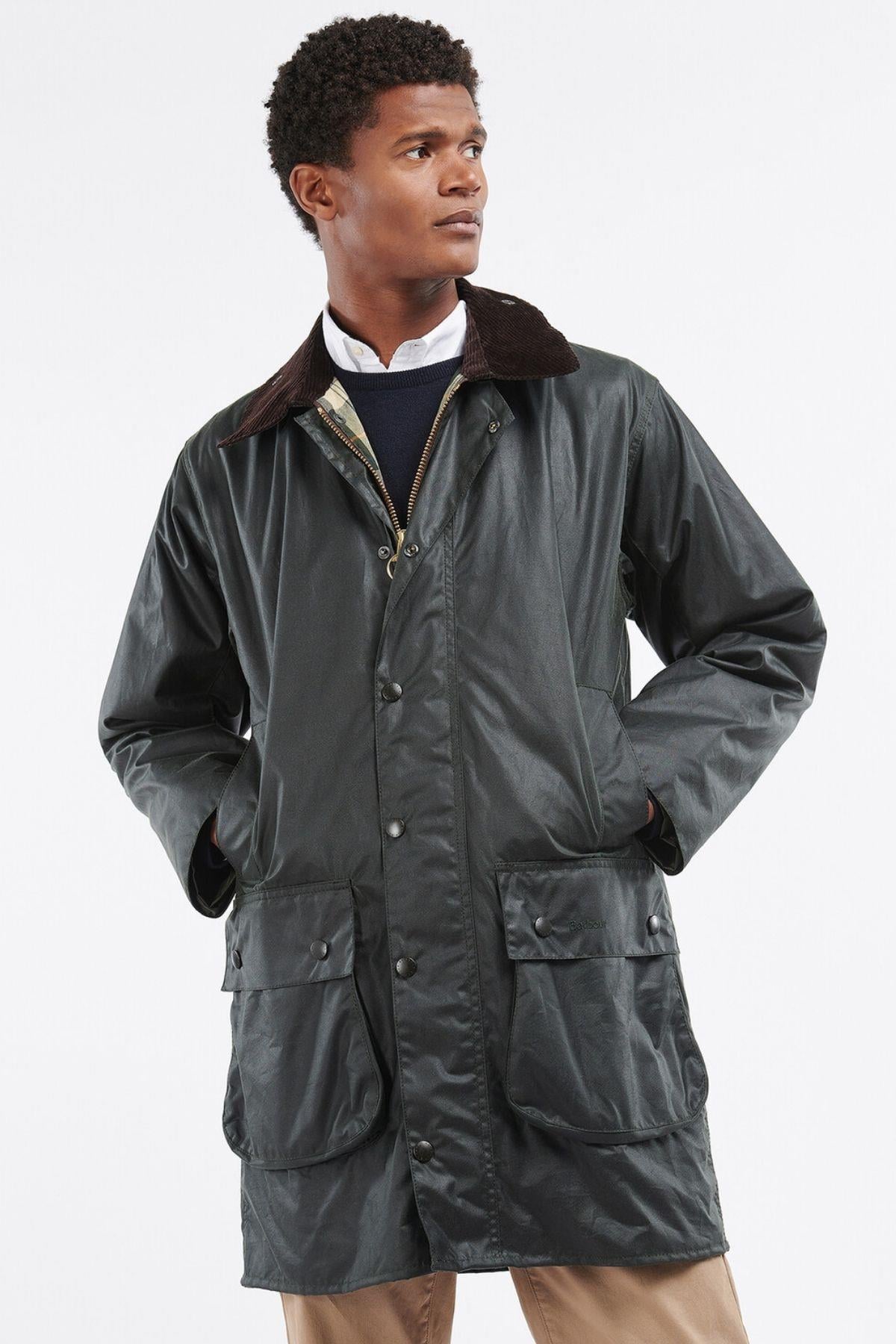 Barbour Border Yağlı Ceket SG91 Sage