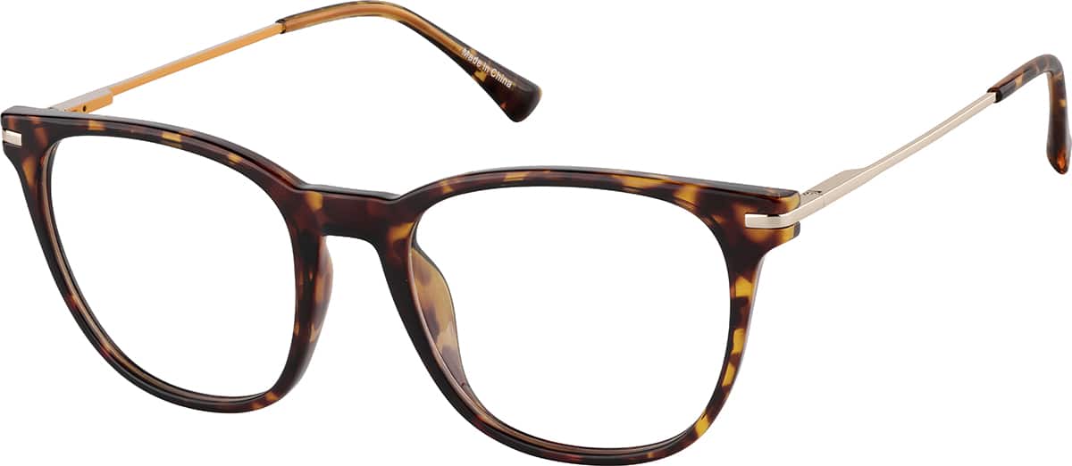 Tortoiseshell Square Glasses #7839625 | Zenni Optical