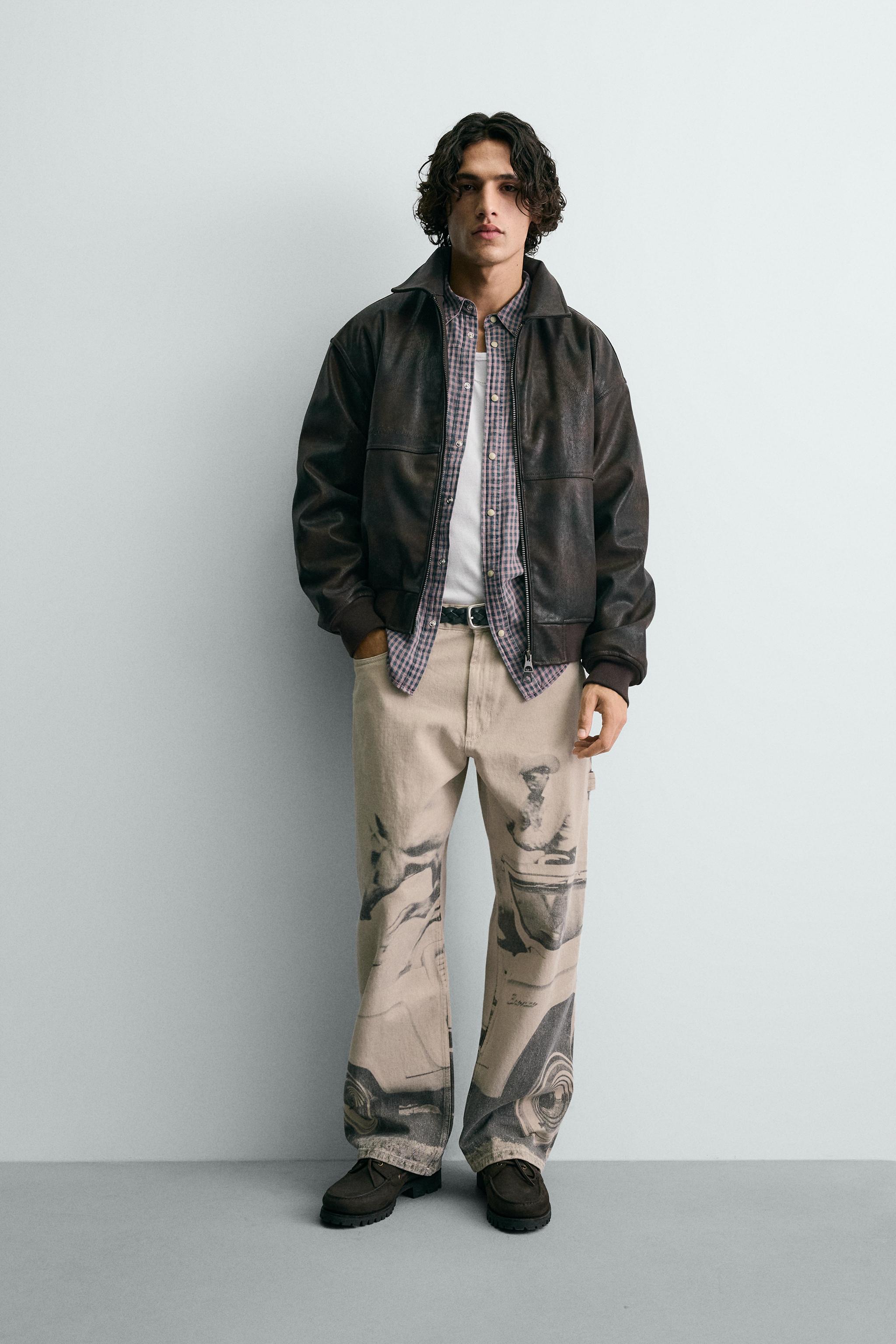 スエードジャケット | メンズ | ZARA 日本