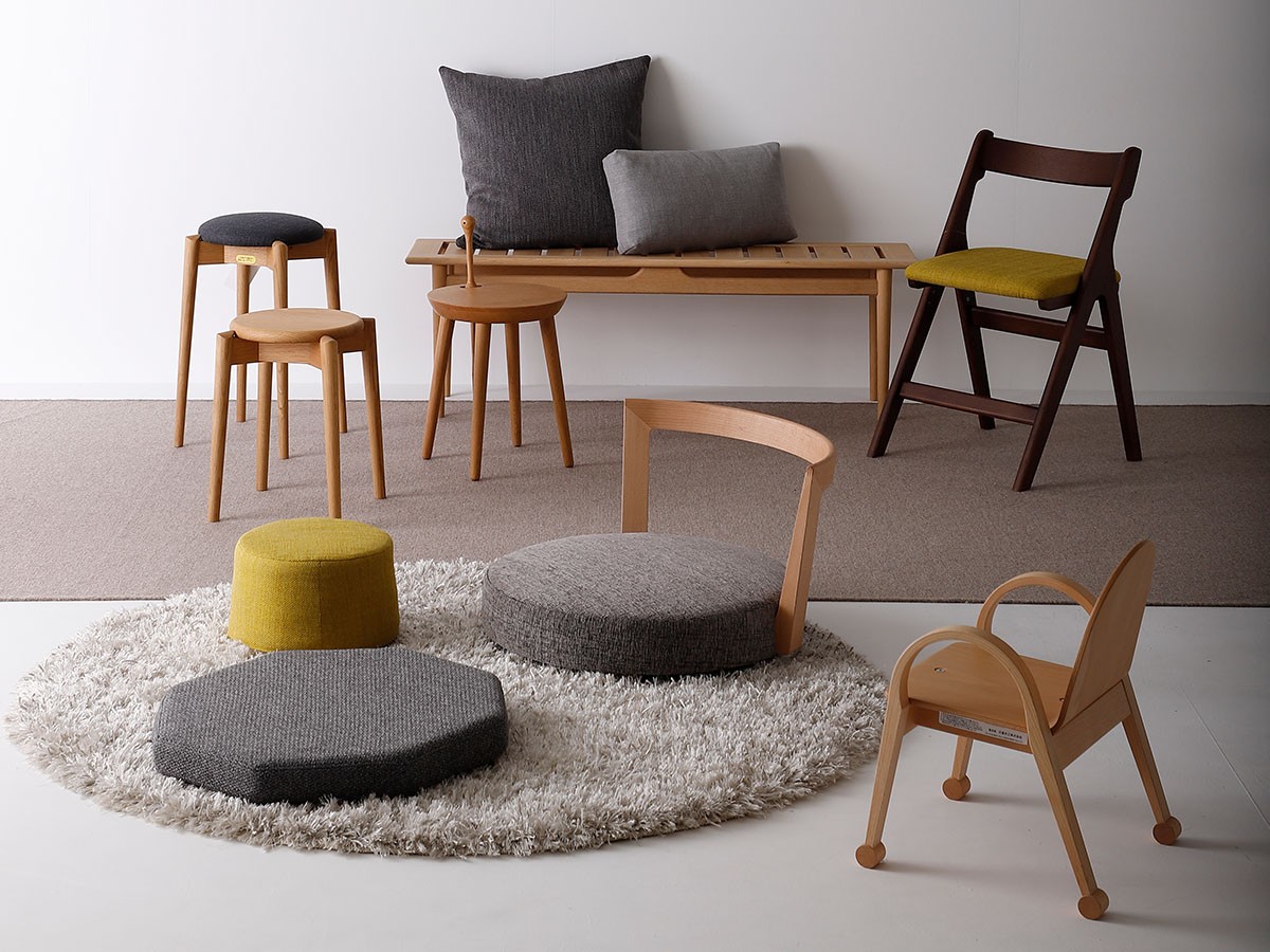 日進木工 ac-cent HAKKAKU CUSHION / にっしんもっこう アクセント