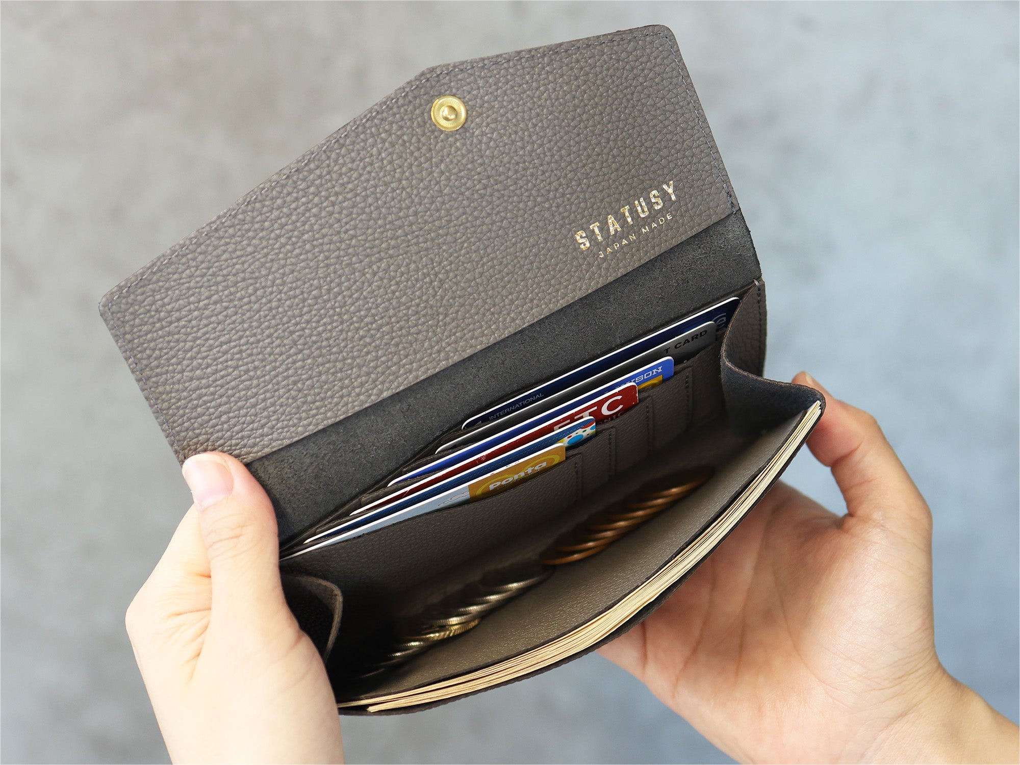 水濡れや傷に強くなった！最小を目指した長財布「il modo concept