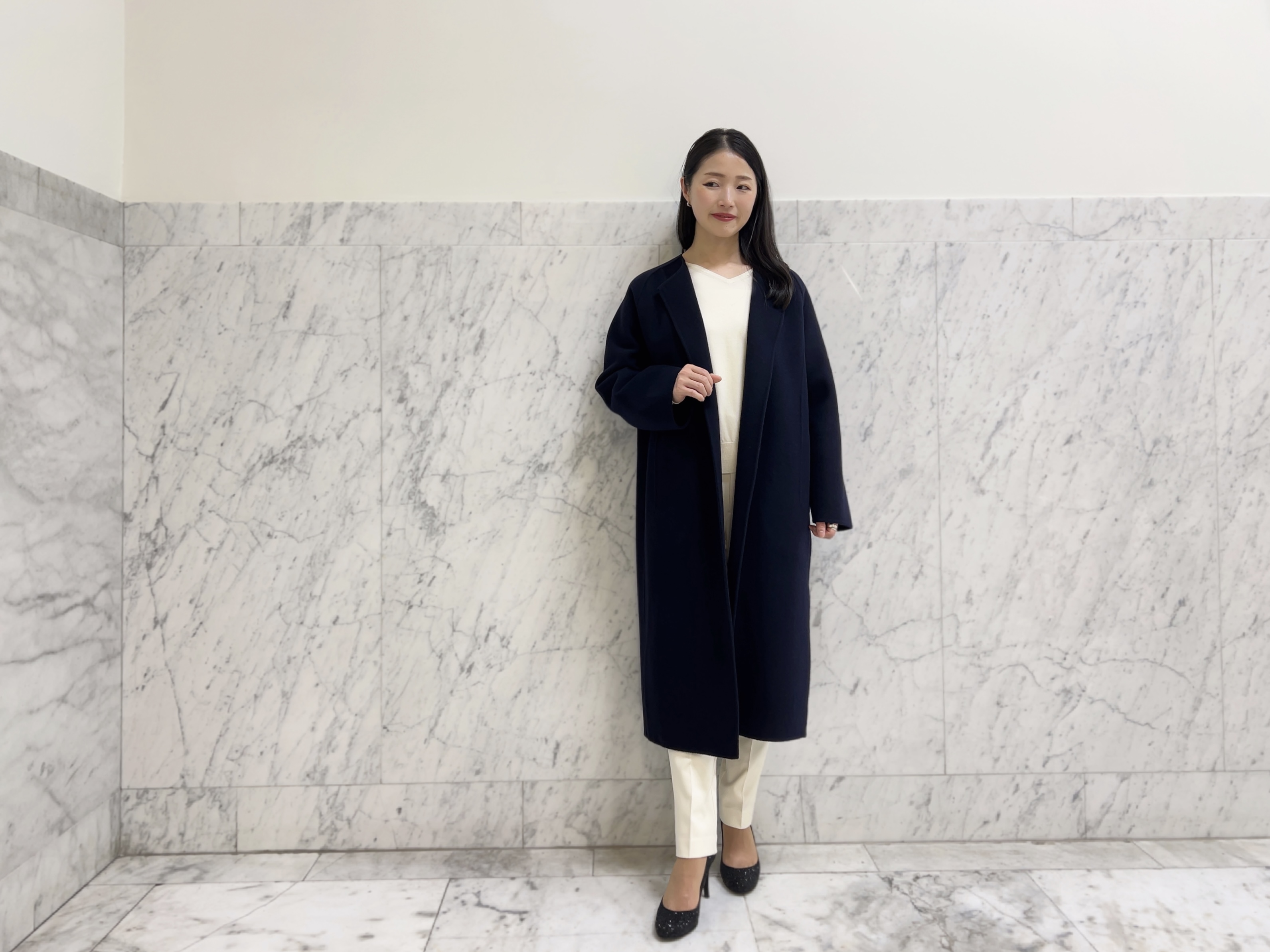 様々なシーンに大活躍！この冬持っておきたいネイビーカラーのノー